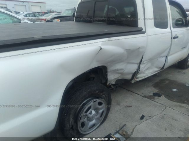 5TFTX4CN6DX025537 - 2013 TOYOTA TACOMA ACCESS CAB თეთრი ფოტო 6