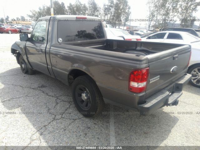 1FTKR1AD3APA49949 - 2010 FORD RANGER  Gray photo 3