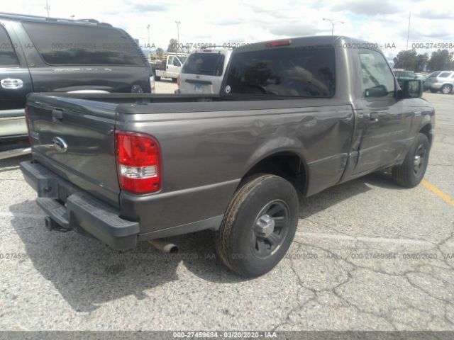 1FTKR1AD3APA49949 - 2010 FORD RANGER  Gray photo 4