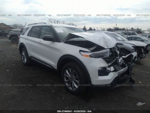 1FMSK8FH2LGB94584 - 2020 FORD EXPLORER LIMITED White photo 1