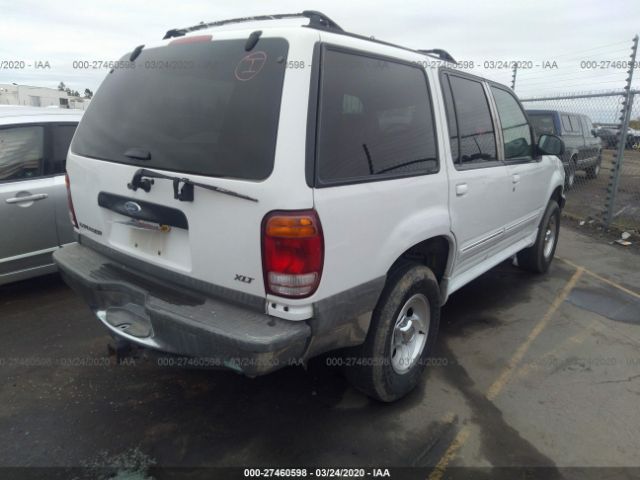 1FMZU32PXXZA65396 - 1999 FORD EXPLORER  White photo 4