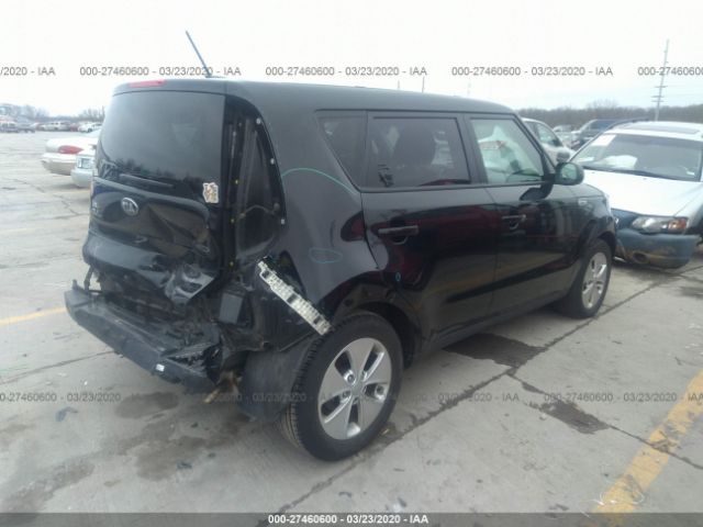 KNDJN2A29G7372486 - 2016 KIA SOUL  Black photo 4