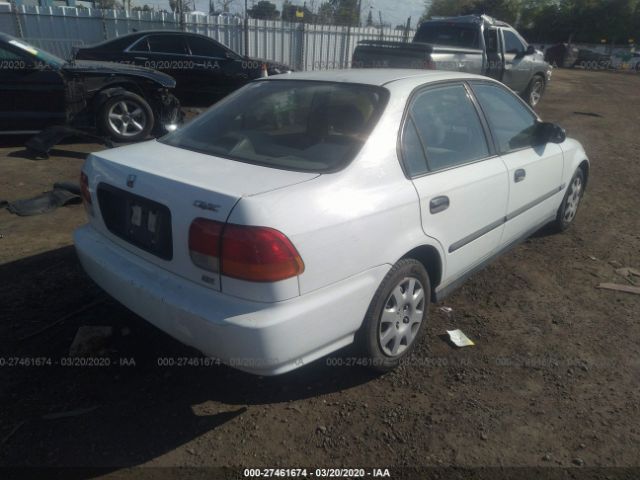 2HGEJ652XWH538985 - 1998 HONDA CIVIC DX White photo 4