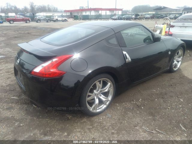 JN1AZ44E39M404944 - 2009 NISSAN 370Z  Black photo 4