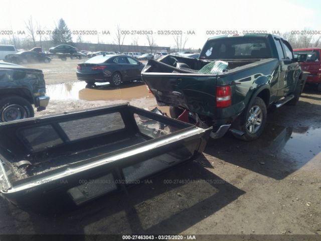 1FTPX14V57FA67299 - 2007 FORD F150  Green photo 4