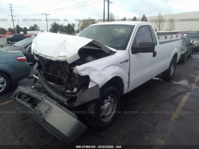 1FTMF1CM4DKD97016 - 2013 FORD F150  White photo 2