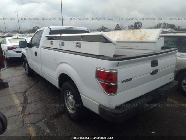 1FTMF1CM4DKD97016 - 2013 FORD F150  White photo 3