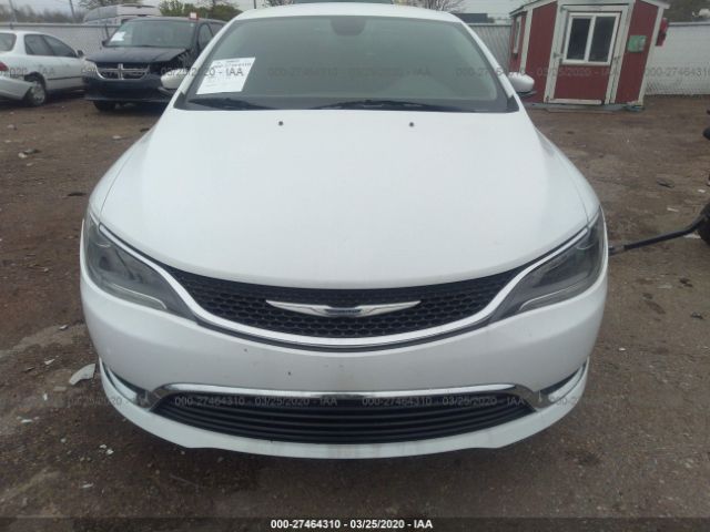 1C3CCCAB3GN116350 - 2016 CHRYSLER 200 LIMITED White photo 6