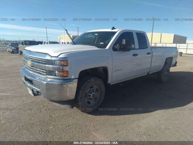 1GC2KUEG3GZ374771 - 2016 CHEVROLET SILVERADO K2500 HEAVY DUTY White photo 2