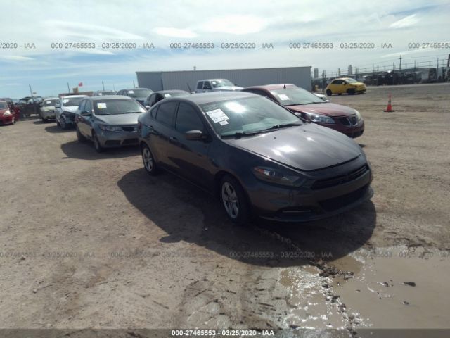 1C3CDFBB6FD319377 - 2015 DODGE DART SXT Gray photo 1