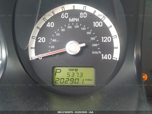 KNDJF724977303825 - 2007 KIA SPORTAGE LX Black photo 7