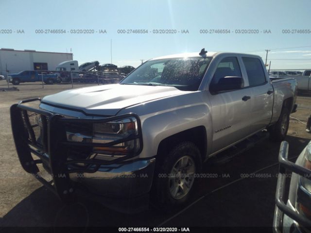 3GCUKNEC9JG395305 - 2018 CHEVROLET SILVERADO K1500/K1500 LS Gray photo 2