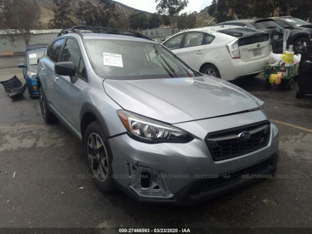 JF2GTAAC3JH209788 - 2018 SUBARU CROSSTREK  Silver photo 1