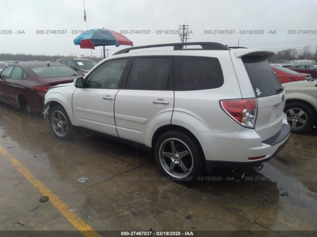 JF2SH65679H720249 - 2009 SUBARU FORESTER 2.5XT White photo 3