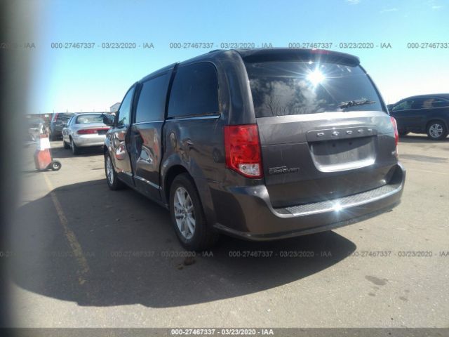 2C4RDGCG5LR152556 - 2020 DODGE GRAND CARAVAN SXT Black photo 3