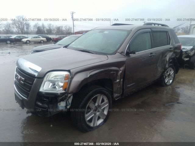 2CTALSEC9B6393795 - 2011 GMC TERRAIN SLE Gray photo 2