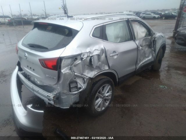 JN1BJ1CR5KW629309 - 2019 NISSAN ROGUE SPORT S/SV/SL Silver photo 4