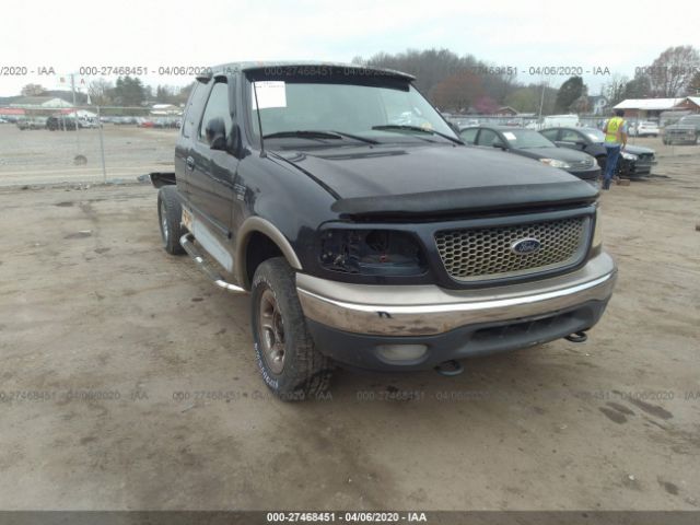 2FTRX18L21CA30859 - 2001 FORD F150  Blue photo 6