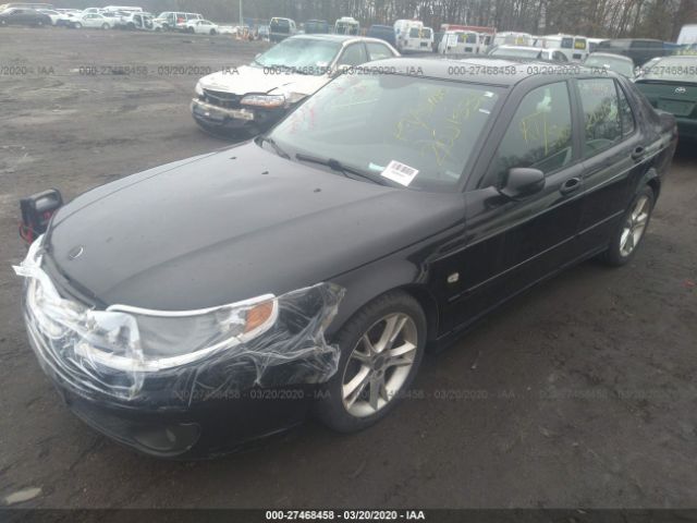 YS3ED49G473501444 - 2007 SAAB 9-5 2.3T Black photo 2