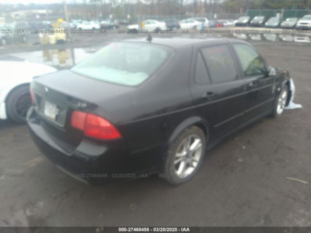 YS3ED49G473501444 - 2007 SAAB 9-5 2.3T Black photo 4