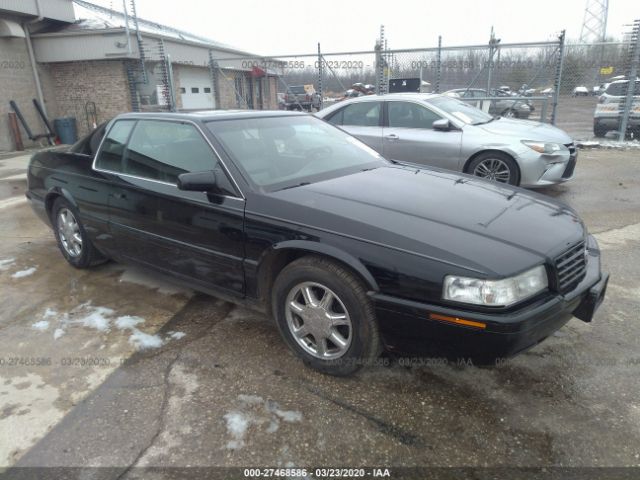 1G6ET12991B105711 - 2001 CADILLAC ELDORADO TOURING Black photo 1