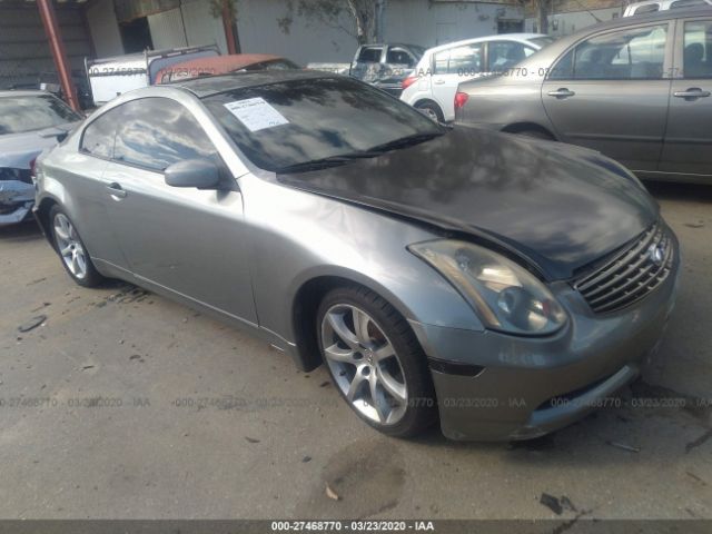 JNKCV54E04M822148 - 2004 INFINITI G35  Silver photo 1