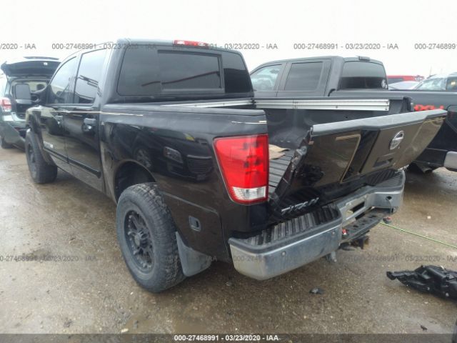 1N6AA07C58N324848 - 2008 NISSAN TITAN XE/SE/LE/PRO-4X Black photo 3