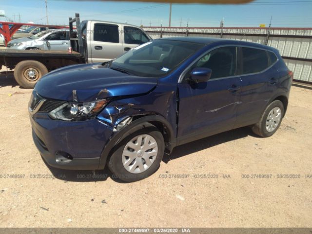 JN1BJ1CP4KW213430 - 2019 NISSAN ROGUE SPORT S/SV/SL Blue photo 2