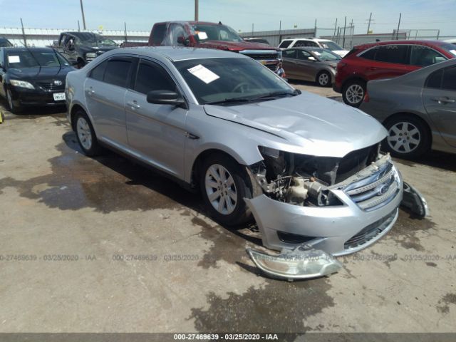 1FAHP2DW4AG166447 - 2010 FORD TAURUS SE Silver photo 1