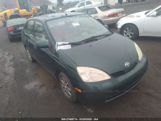 JT2BK18U420064330 - 2002 TOYOTA PRIUS  Green photo 1