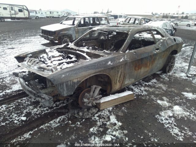 2C3CDZFJ5FH913917 - 2015 DODGE CHALLENGER R/T SCAT PACK Red photo 2