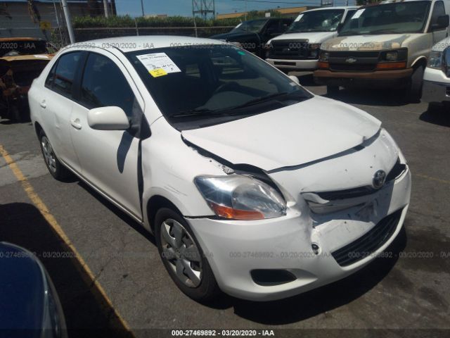 JTDBT923371121623 - 2007 TOYOTA YARIS  White photo 1