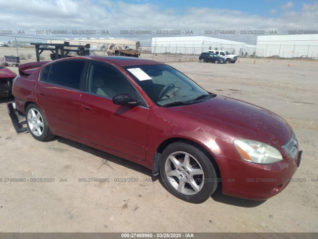 1N4BL11E13C182462 - 2003 NISSAN ALTIMA SE Burgundy photo 1