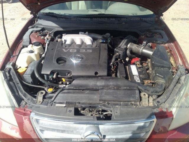 1N4BL11E13C182462 - 2003 NISSAN ALTIMA SE Burgundy photo 10