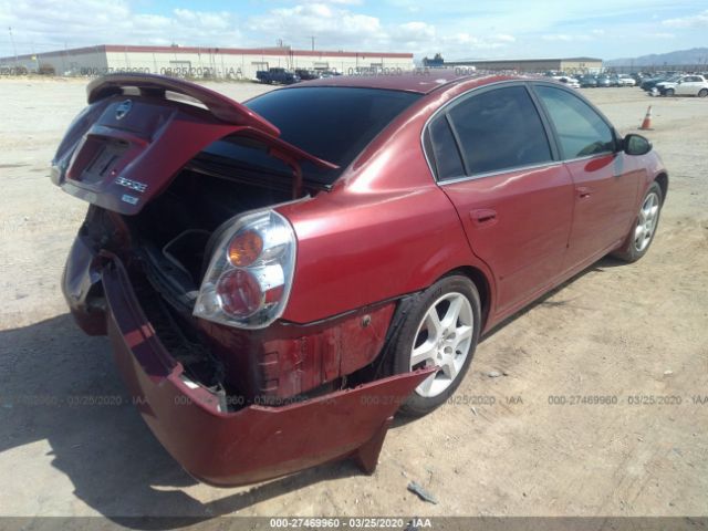 1N4BL11E13C182462 - 2003 NISSAN ALTIMA SE Burgundy photo 4