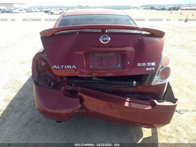 1N4BL11E13C182462 - 2003 NISSAN ALTIMA SE Burgundy photo 6