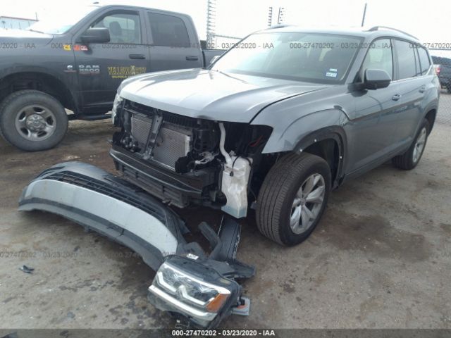 1V2WR2CA8KC557769 - 2019 VOLKSWAGEN ATLAS SE Gray photo 6