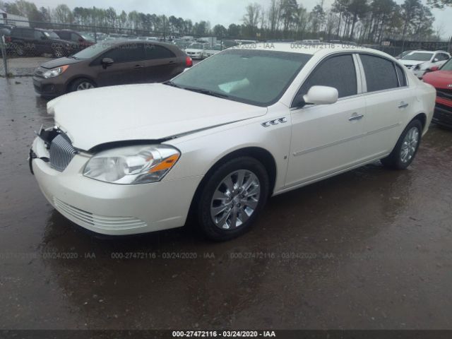 1G4HD57M29U129808 - 2009 BUICK LUCERNE CXL White photo 2