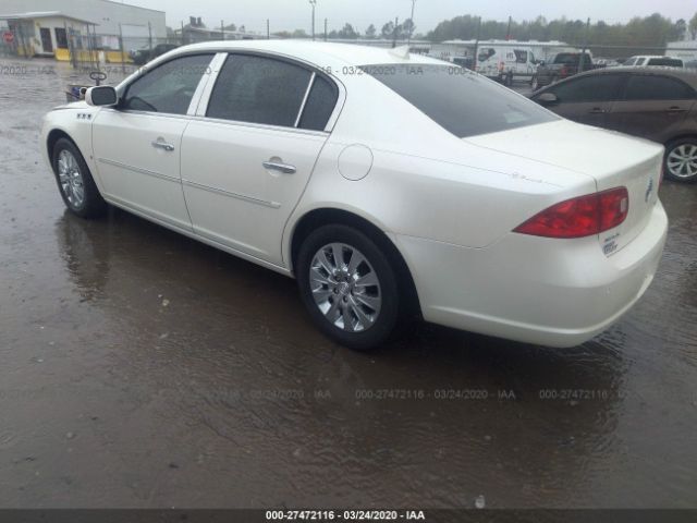 1G4HD57M29U129808 - 2009 BUICK LUCERNE CXL White photo 3