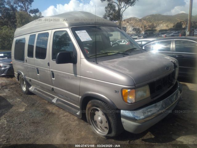 1FDRE14L51HB63759 - 2001 FORD ECONOLINE E150 VAN Silver photo 1