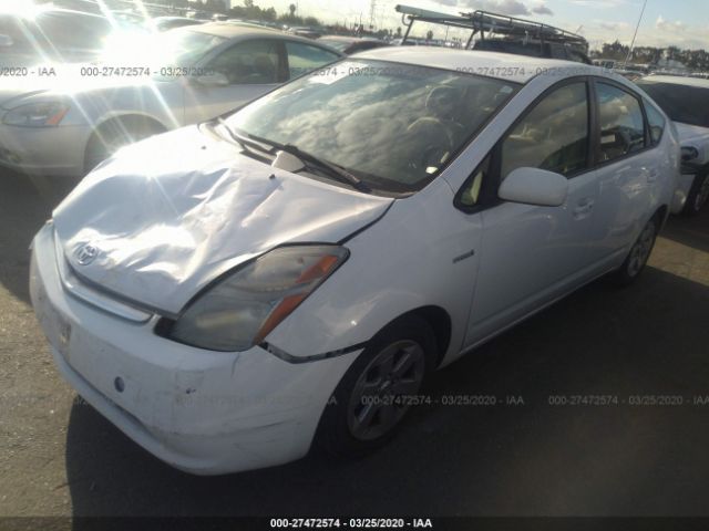 JTDKB20U377546388 - 2007 TOYOTA PRIUS  White photo 2