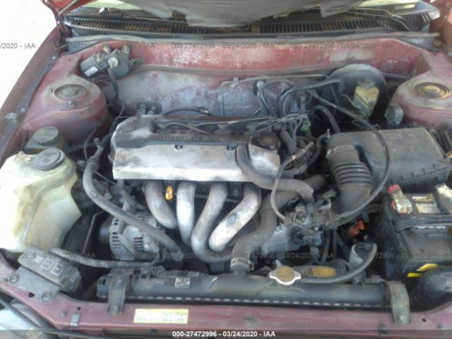 1NXBR12E2XZ151353 - 1999 TOYOTA COROLLA VE/CE/LE Burgundy photo 10