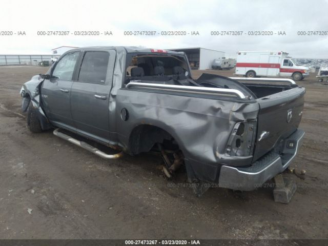 1D7RV1CT7AS130552 - 2010 DODGE RAM 1500  Gray photo 3