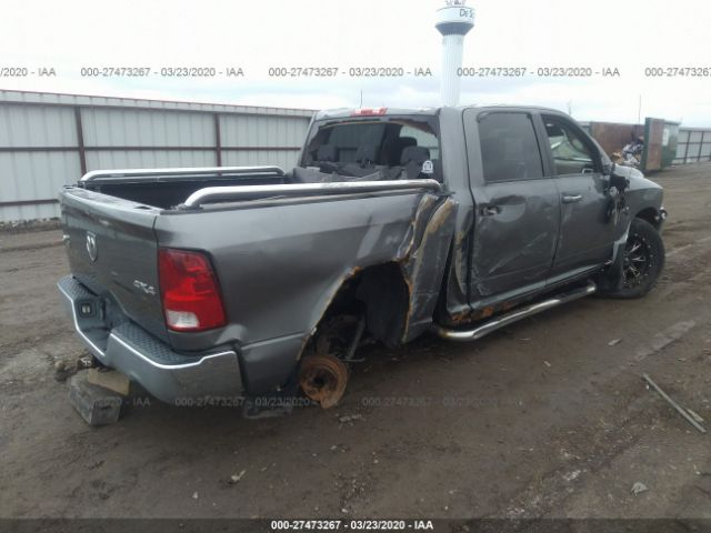 1D7RV1CT7AS130552 - 2010 DODGE RAM 1500  Gray photo 4