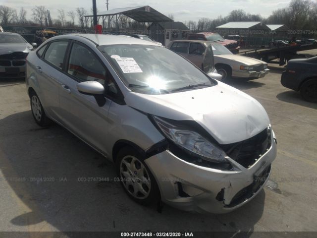 3FADP4AJ7CM117741 - 2012 FORD FIESTA S Silver photo 1