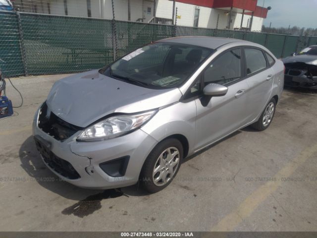 3FADP4AJ7CM117741 - 2012 FORD FIESTA S Silver photo 2