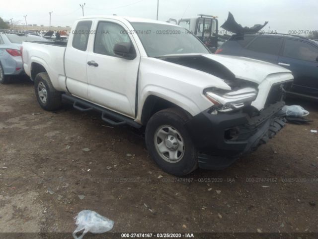 5TFRX5GN6GX064756 - 2016 TOYOTA TACOMA ACCESS CAB/SR/SR5 White photo 1