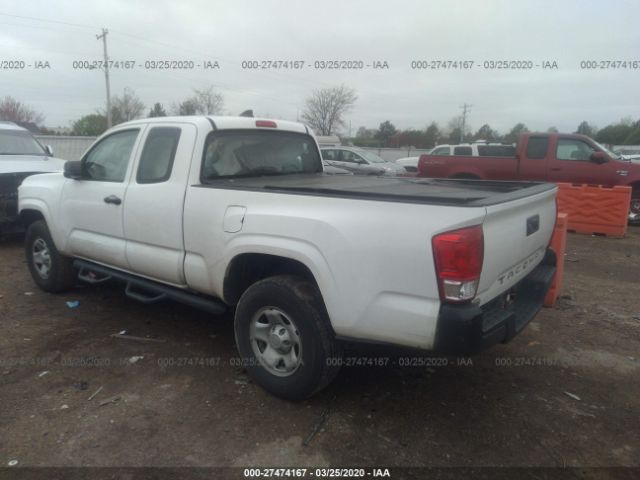 5TFRX5GN6GX064756 - 2016 TOYOTA TACOMA ACCESS CAB/SR/SR5 White photo 3