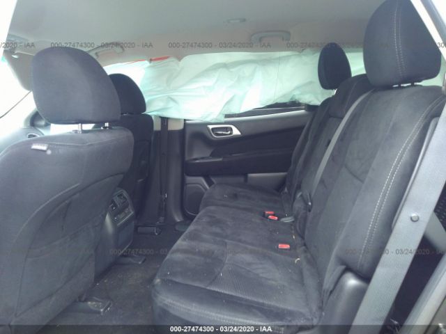 5N1AR2MM7EC707407 - 2014 NISSAN PATHFINDER S/SV/SL/PLATINUM Black photo 8