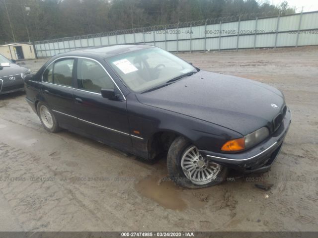 WBADN6331XGM60701 - 1999 BMW 540 I AUTOMATIC Blue photo 1